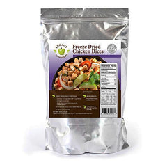 100% USDA Freeze Dried Chicken Dices